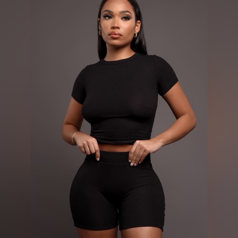 MY OUTFIT ONLINE Zahra Cotton Two Piece Short Set